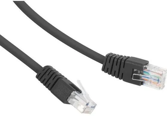 Cablu Gembird Patch cord UTP Cat6, 0.25 m, black