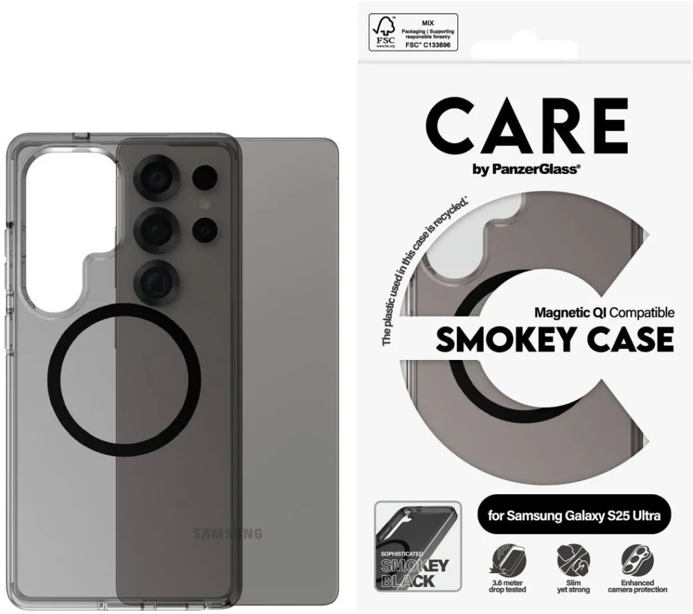 PanzerGlass Husa telefon, CARE by PanzerGlass pentru Samsung Galaxy S25 Ultra