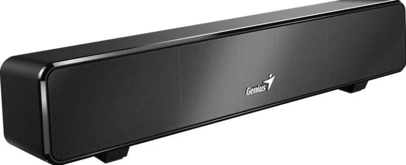 Boxe GENIUS Soundbar 31730024400, 6W, 110 Hz - 20 kHz, Jack 3.5 mm/USB, Negru