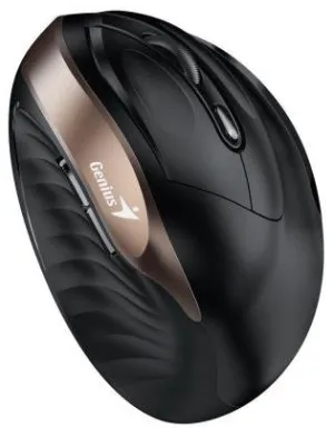 Mouse GENIUS Ergo NX-8250S, USB Wireless, Black-Gold