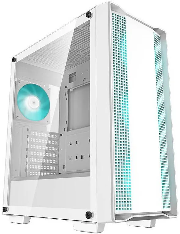 Carcasa PC Deepcool CC560 V2 white with blue fans