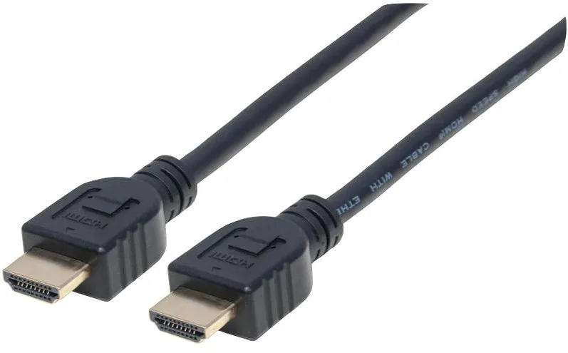 MANHATTAN HDMI Male - HDMI Male, v2.0, 5m, negru