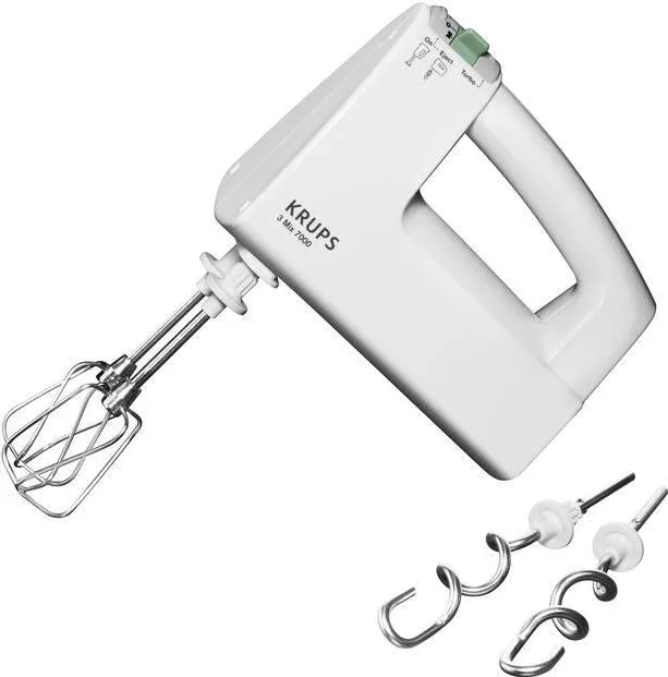 KRUPS Mixer de mana F60814, 500 W, Alb