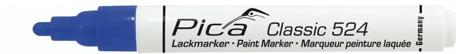 Pica-Marker Classic Industrial 2-4mm bullet tip, blue
