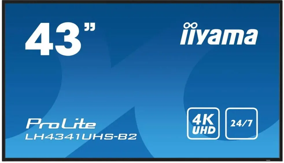 Televizor IIyama Dis Public 43 Iiyama LH4341UHS-B2 UHD