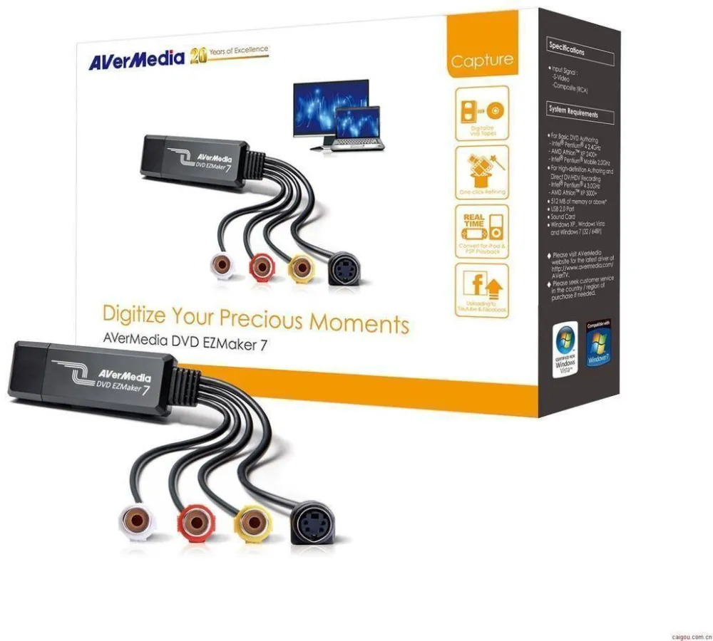 TV Tunner AVERMEDIA Tuner TV DVD EZMaker 7