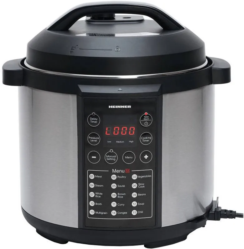 HEINNER Multicooker, cu gatire la presiune Alacarte 6IX HPCK-6IX, 1000W, 3.8L