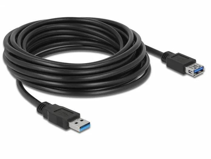 DELOCK 85058, Extension cable USB 3.0 - USB extension cable - USB Type A to USB Type A - 5 m