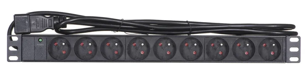 Accesoriu Retea A-LAN PZ09UC20 power extension 1.8 m 9 AC outlet(s) Indoor Black