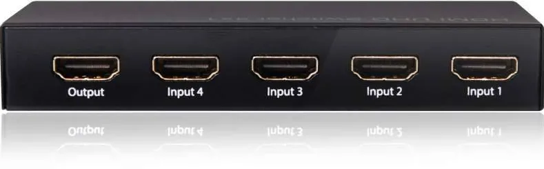 Switch KVM CLUB 3D CLUB3D HDMI™ 2.0 UHD 4K60Hz SwitchBox 4 ports and included IR Remote control