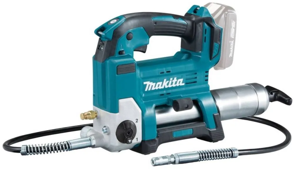 Makita DGP180Z power grease gun 690 bar LXT 18V Black, Blue