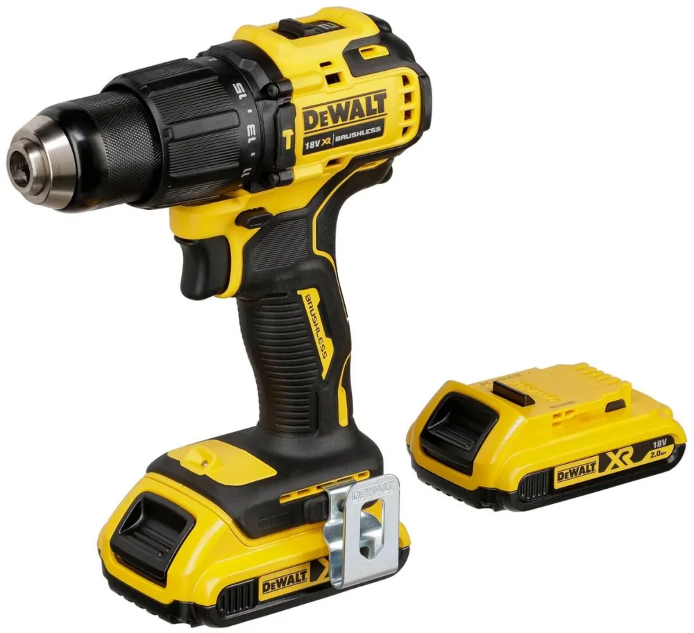 DeWalt DCD709D2T-QW Masina de Gaurit si Insurubat 18V