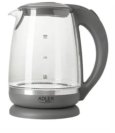 Adler Fierbator Adler AD 1286  2 L Gri, Transparent 2200 W