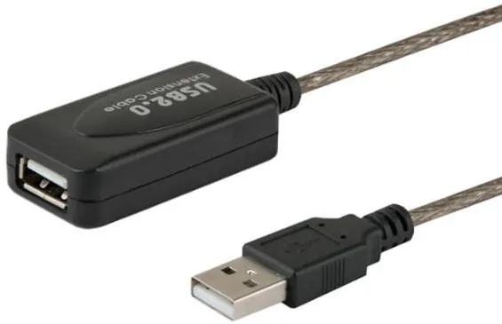 SAVIO CL-130 Extensie port activ USB 10m USB 2.0-A mascul USB 2.0-A femela Negru