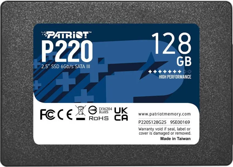 SSD Patriot P220 128GB SATA-III 2.5 inch