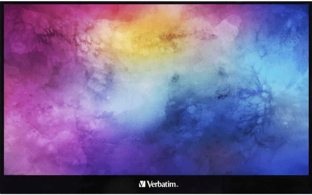 Monitor VERBATIM Portabil 49593 Touchscreen 17.3 inch FHD IPS 6 ms 60 Hz USB-C HDR FreeSync