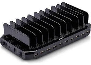 Hub USB Lindy Statie Incarcare 10 porturi USB A
