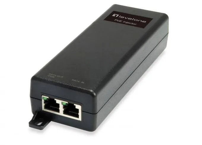 Injector POE Level One 2x GE PoE-Adapter POI-3000 30.0W PoE