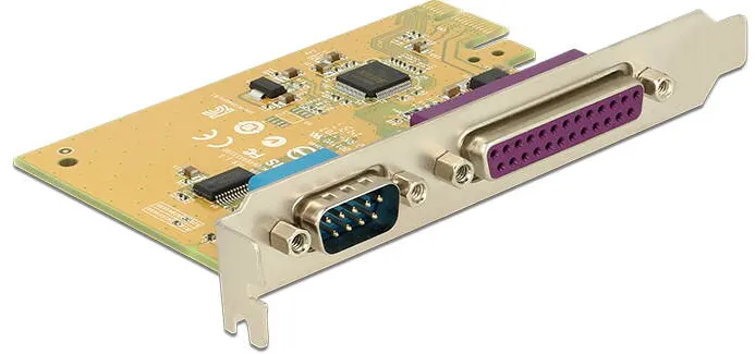 Adaptor DELOCK PCI Express Card to 1 x Serial + 1 x Parallel