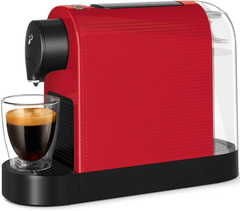 Espressor Tchibo Cafissimo Pure Plus Rosu, 1250W, 15bar, 0.8L
