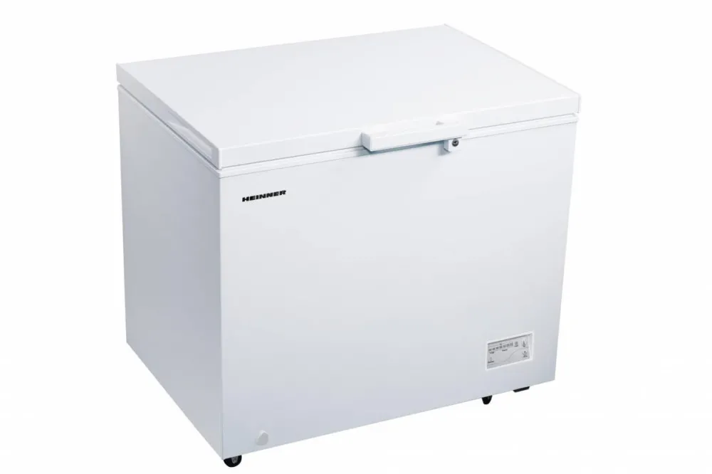 HEINNER Lada frigorifica Heinner HCF-246CNHE++, 246 l, Clasa E, Compresor inverter, Control electronic, Iluminare LED, Functionalitate frigider, Alb