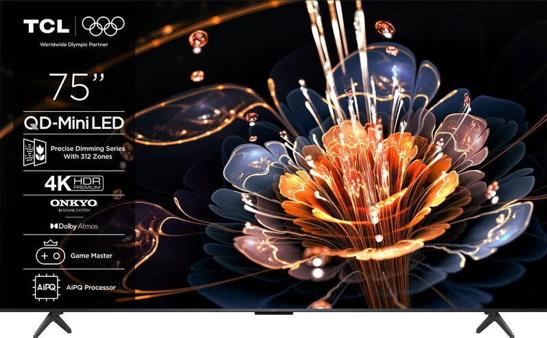Televizor TCL Smart 75C61KS Seria C61KS 189cm 4K UHD HDR