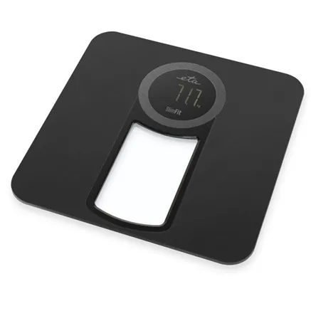 Cantar ETA ETA978190000 Body Personal, Max. 150 kg, Resolution 100 g, USB C charging, Battery 3.7 V Li-Ion, 200 mAh, Black
