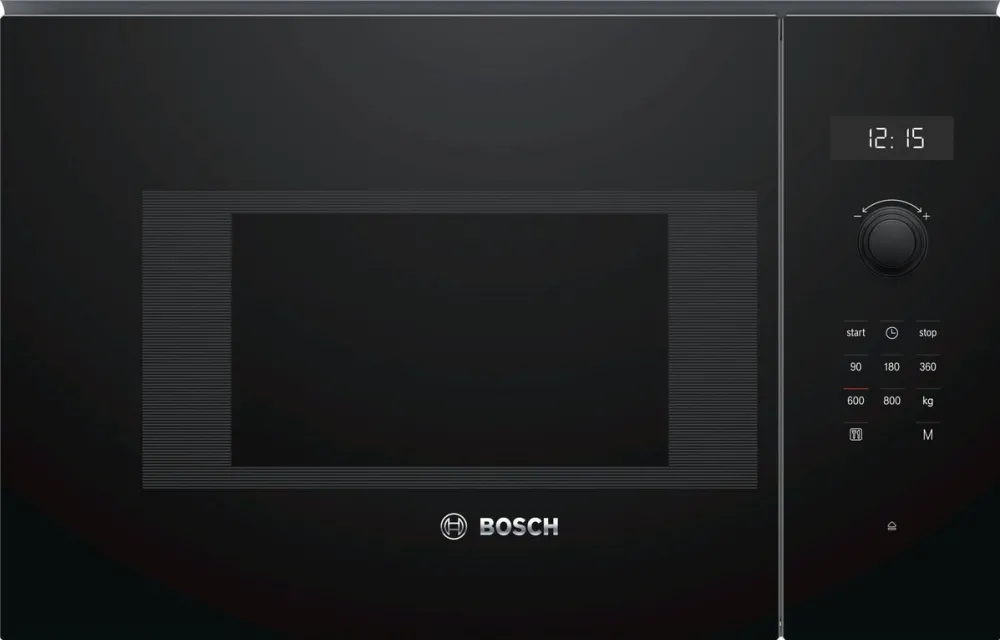 Cuptor cu Microunde BOSCH BFL524MB0 Microwave Oven, Serie 6, Built-in, 800W, 20L, black