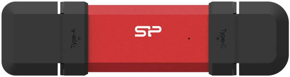 Memorie USB SILICON-POWER  DS72 USB flash drive 1 TB USB Type-A / USB Type-C 3.2 Gen 2 (3.1 Gen 2) Red