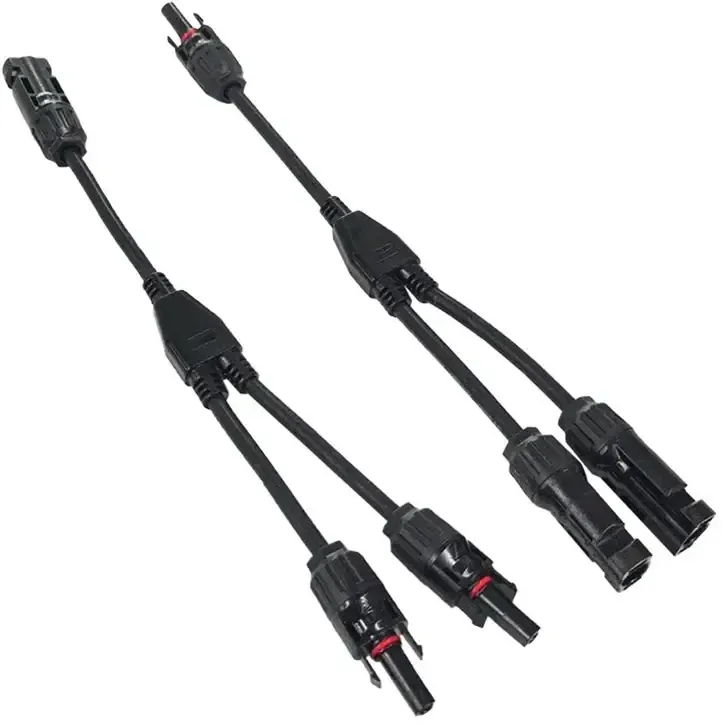 EcoFlow Cablu pentru conectarea paralela a panourilor fotovoltaice MC4 de 30 cm