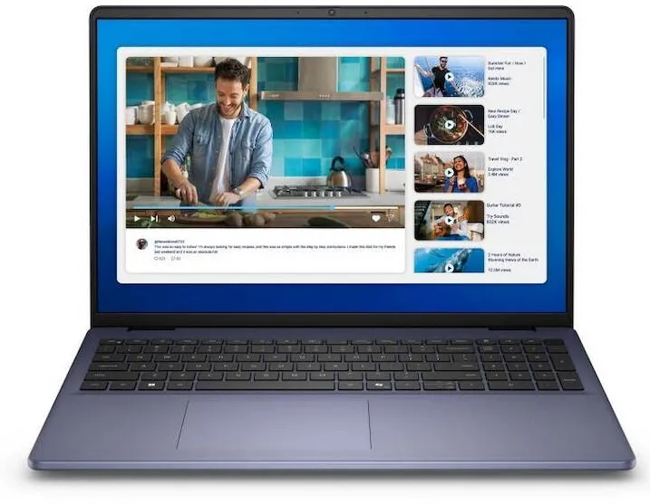Laptop Dell 16 DC16251, 16 inch 1920 x 1200, Intel 150U 10 C / 12 T, 1.8 GHz - 5.4 GHz, 12 MB cache, 55 W, 32 GB RAM, 1 TB SSD, Intel Graphics, Windows 11 Pro