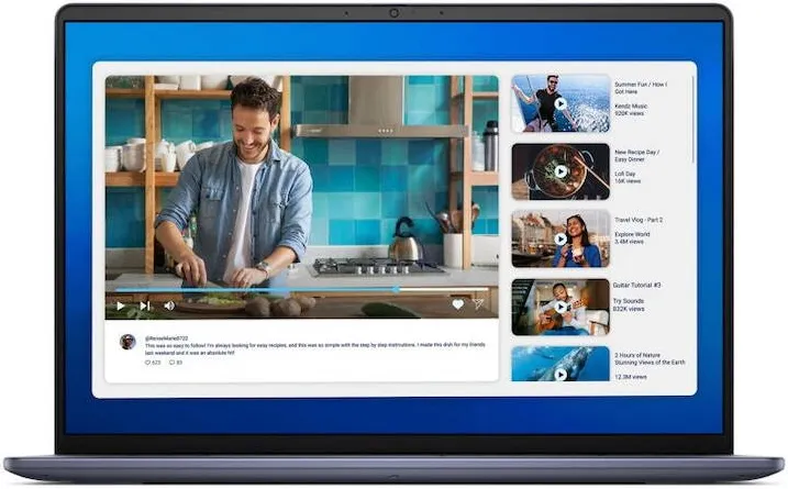 Laptop Dell DC16251, 16 inch 1920 x 1080, Intel 150U 10 C / 12 T, 1.8 GHz - 5.4 GHz, 12 MB cache, 55 W, 16 GB RAM, 1 TB SSD, Nvidia MX570A, Windows 11 Pro