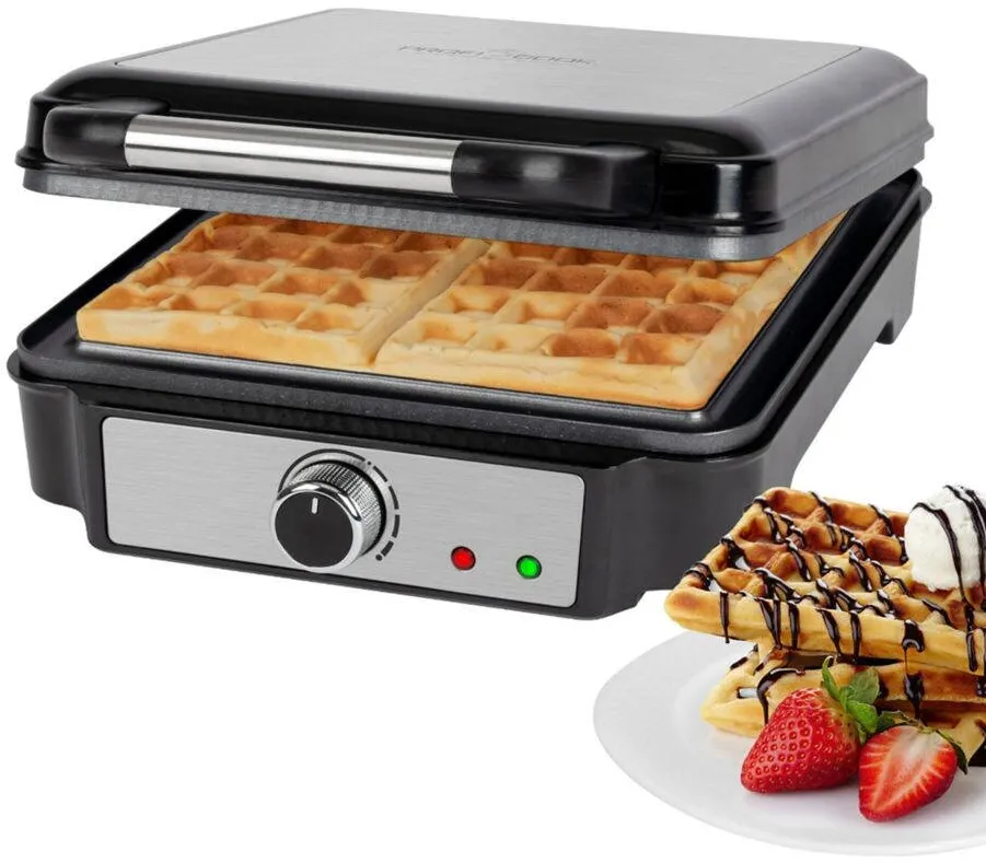Aparat de Vafe Profi Cook PC-WA 1241 inox Brusseler 4-fach