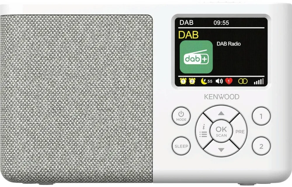 KENWOOD CR-M33DAB white