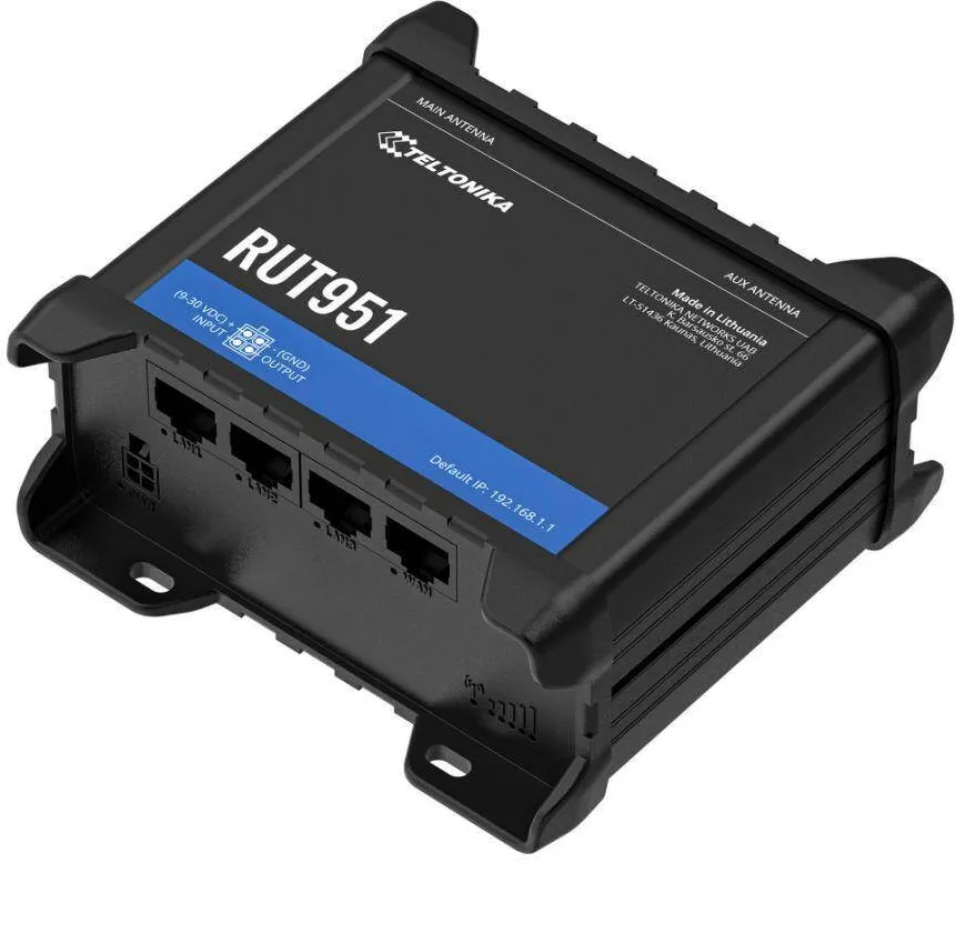 Router TELTONIKA Router Wireless LTE Teltonika RUT951B10K00, Solutii de Retea
