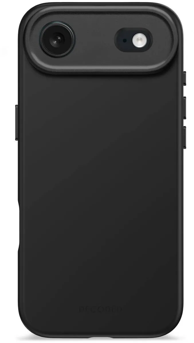 Decoded Husa din Silicon Antimicrobian DECODED pentru iPhone 17 Air - Phantom Black
