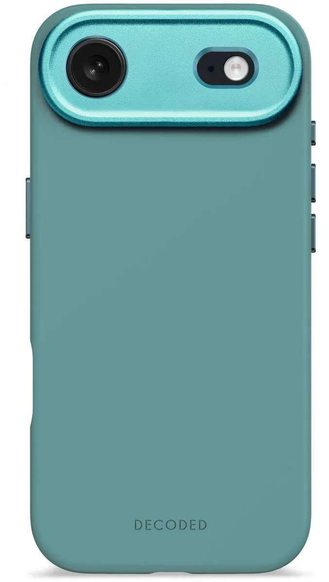 Decoded Husa din Silicon Antimicrobian DECODED pentru iPhone 17 Air - Retro Blue
