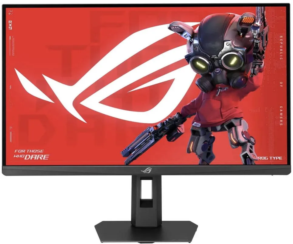 Monitor Asus Monitor Gaming Fast IPS LED ASUS ROG Strix 27" XG27ACMES, QHD 2560 x 1440, HDMI, DisplayPort, Pivot, 255 Hz, 0.3 ms Negru