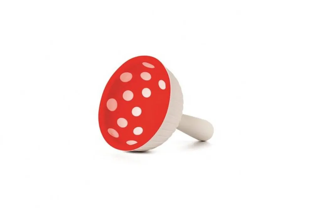 OTOTO Palnie pentru sticle, Ototo, Silicon, 3.1 x 3.1 x 2.2 cm, Alb/Rosu