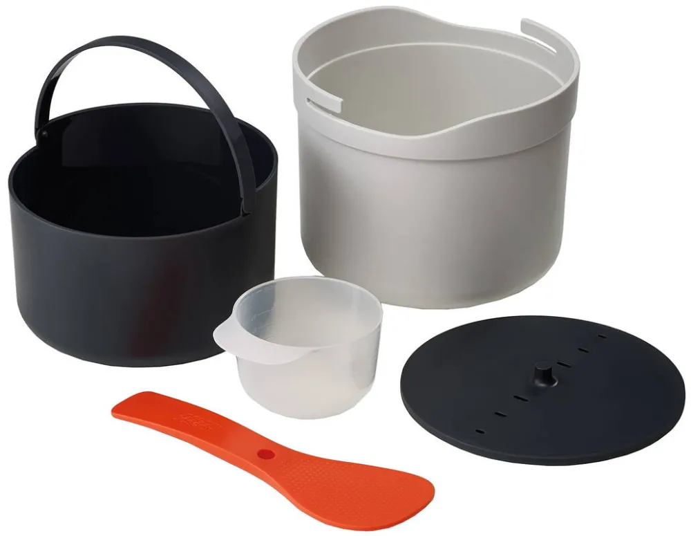 JOSEPH JOSEPH Set pentru gatit orez microunde, Joseph Joseph, portocaliu