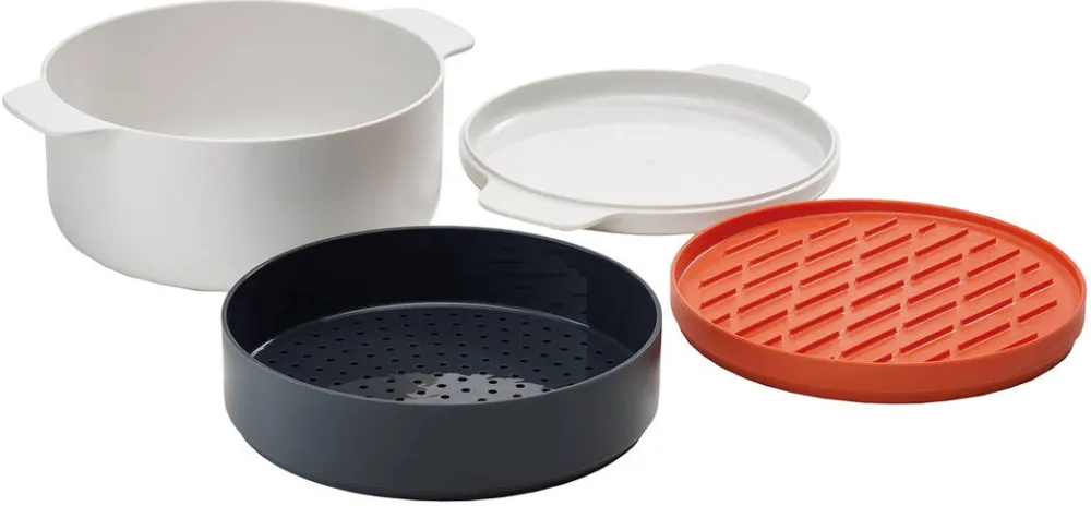 JOSEPH JOSEPH Set 4 piese microunde suprapozabile, Joseph Joseph, portocaliu