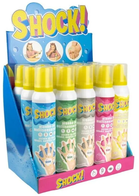 Jucarie creativa TUBAN Set 15 spume, Tuban, Multicolor