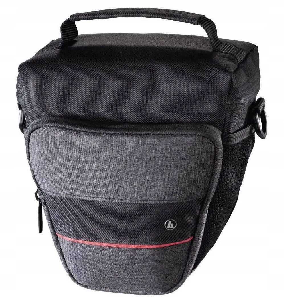 HAMA Geanta foto Hama Valletta 110 Colt, neagra, nylon, cu curea detasabila