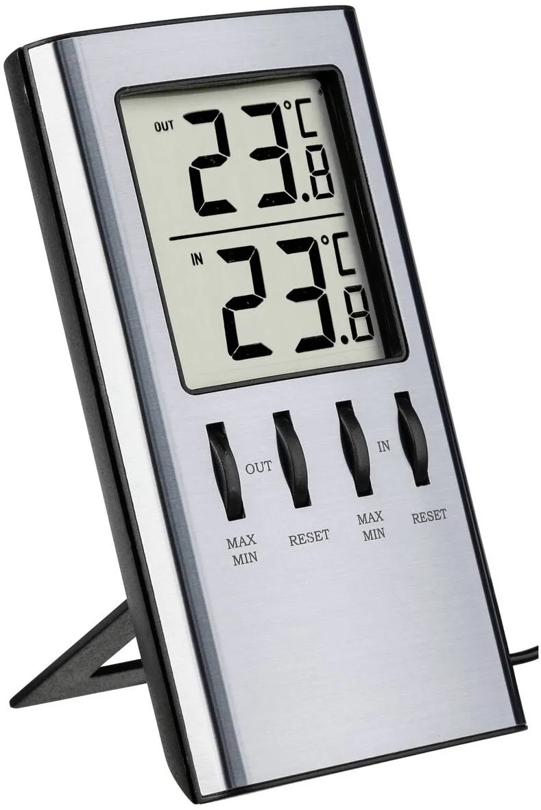 TFA Termometru electronic, TFA-Dostmann, Argintiu