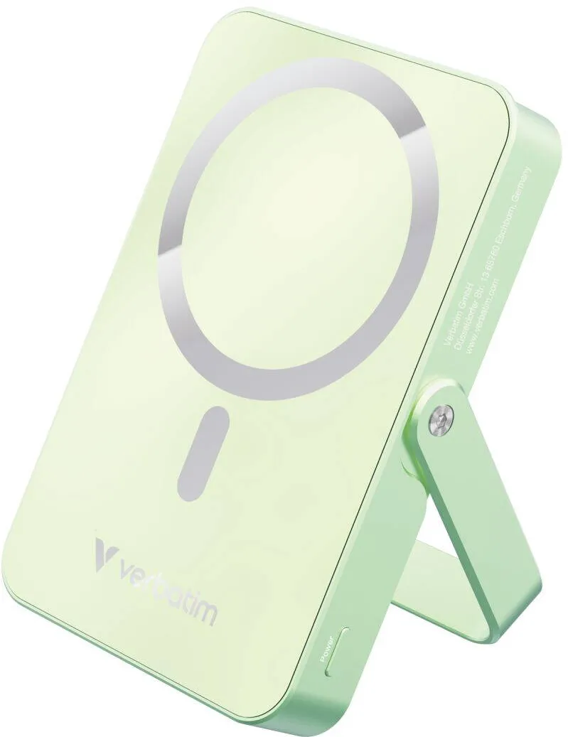 VERBATIM Power Bank Verbatim 10000mAh cu Suport, Verde