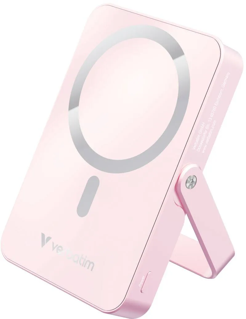 VERBATIM Power Bank Verbatim 10000mAh cu suport, roz