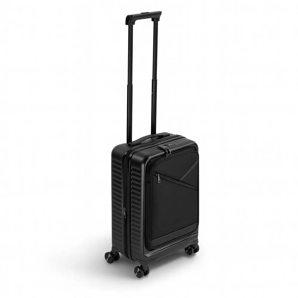 RivaCase Troler pentru laptop RivaCase 8180 ECO, expansiune, 20", 550x350x220mm, neagra