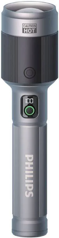Philips Lanterna LED Philips, Aluminiu, 2200 lm, IP44, 9000 mAh, 78x305x81mm, 857g