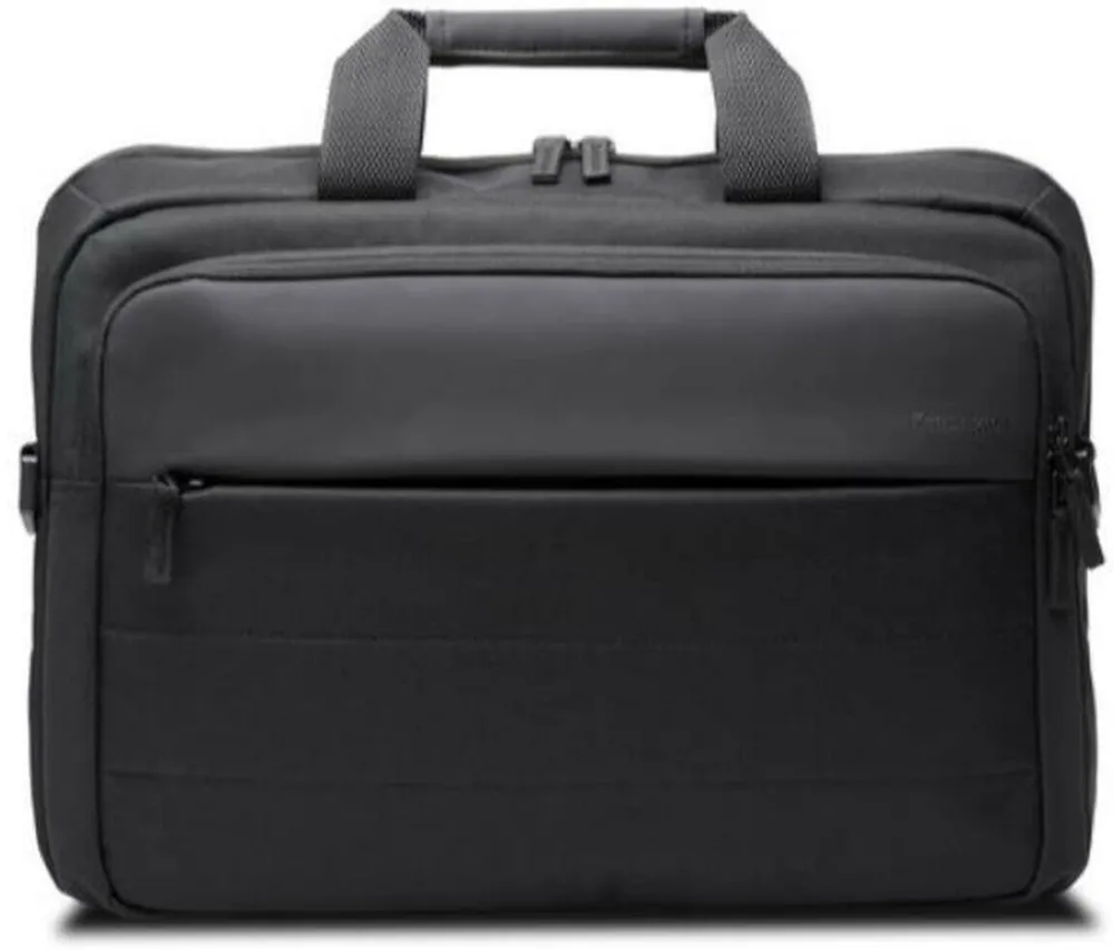 Kensington Rucsac laptop Kensington, 16", negru, cu buzunar frontal, manere de transport