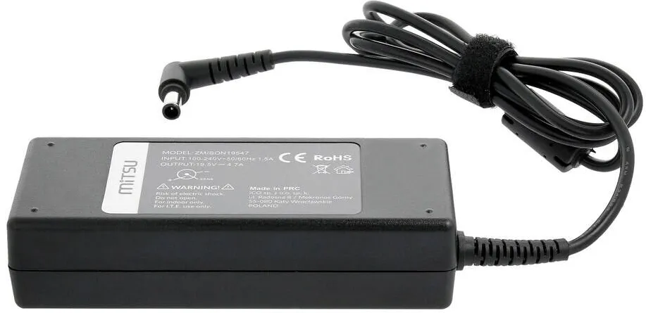 Alimentator Laptop MITSU Incarcator compatibil- 19.5v 4.7a (conector 6.5x4.4) Sony Vaio PCG-FR102,PCG-FR105